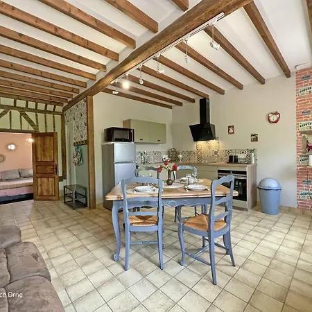 Maison En Pierre Avec Jardin Normand, Wifi Inclus - Fr-1-497-208 Летний дом
