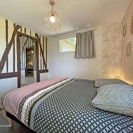 Летний дом Maison En Pierre Avec Jardin Normand, Wifi Inclus - Fr-1-497-208