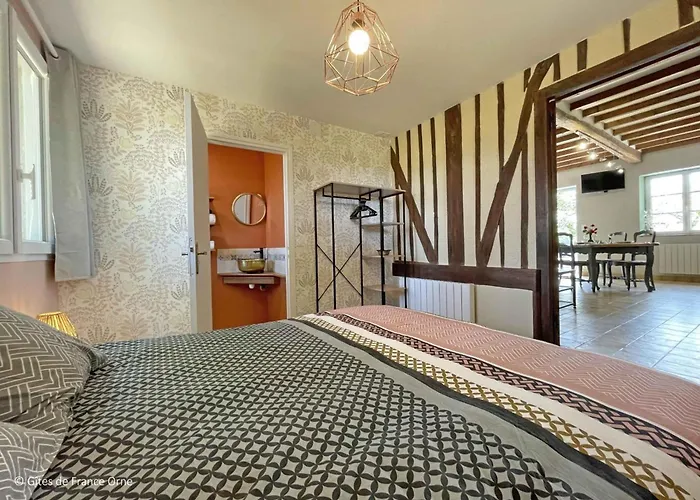 Maison En Pierre Avec Jardin Normand, Wifi Inclus - Fr-1-497-208 * Mantilly