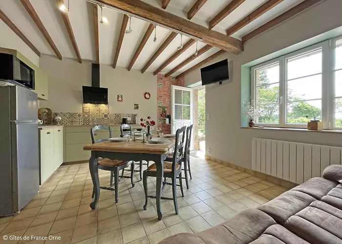 Maison En Pierre Avec Jardin Normand, Wifi Inclus - Fr-1-497-208 *