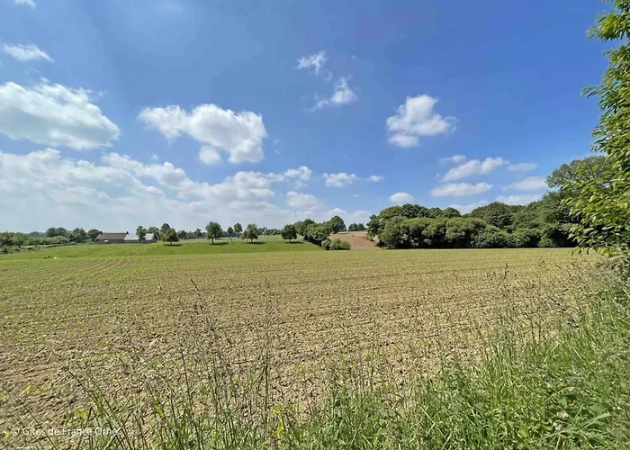 Maison En Pierre Avec Jardin Normand, Wifi Inclus - Fr-1-497-208