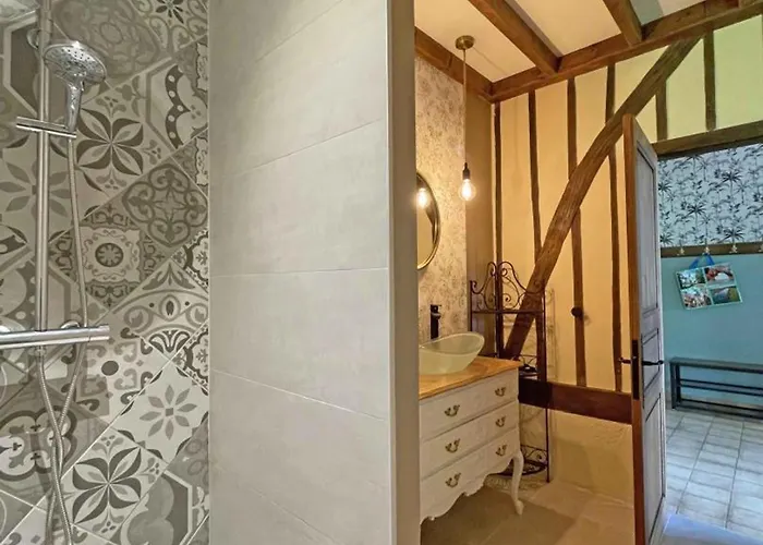 Maison En Pierre Avec Jardin Normand, Wifi Inclus - Fr-1-497-208 Prázdninový dům