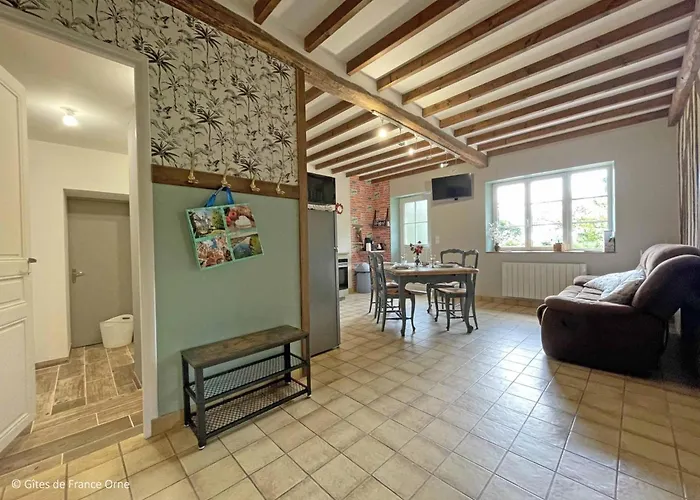 Maison En Pierre Avec Jardin Normand, Wifi Inclus - Fr-1-497-208 *