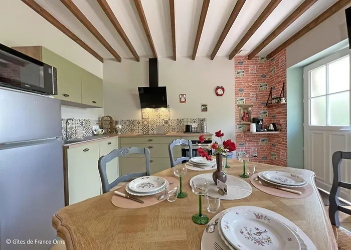 Maison En Pierre Avec Jardin Normand, Wifi Inclus - Fr-1-497-208 Mantilly