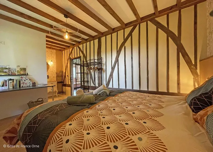 Prázdninový dům Maison En Pierre Avec Jardin Normand, Wifi Inclus - Fr-1-497-208