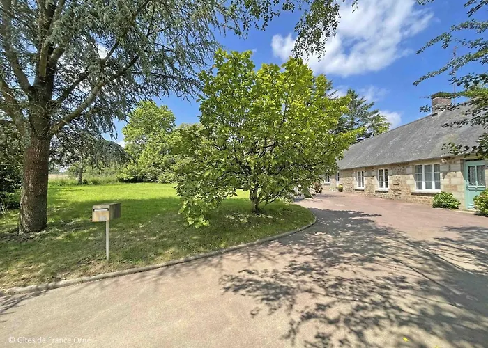 Maison En Pierre Avec Jardin Normand, Wifi Inclus - Fr-1-497-208 * Mantilly