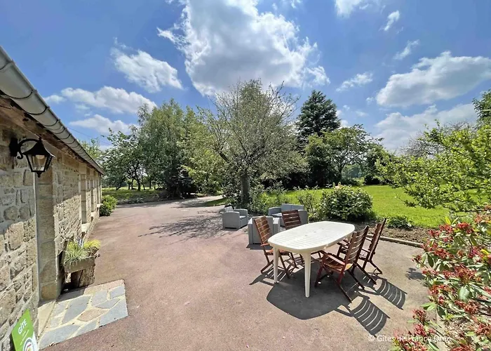 Maison En Pierre Avec Jardin Normand, Wifi Inclus - Fr-1-497-208